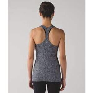 Lululemon Cool Racerback II Wee Are From Space Deep Coal Battleship Size 4/6